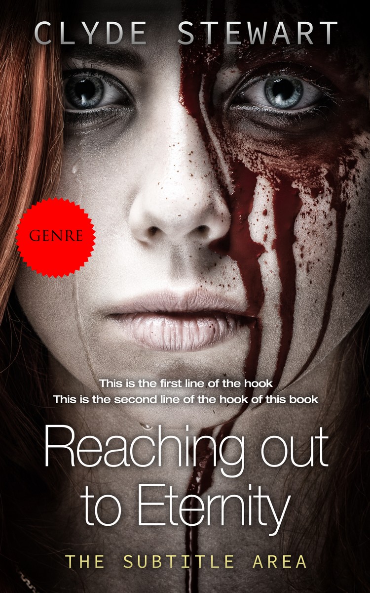 2D view of Cocoa Brown #765 - Premade Horror Book Cover