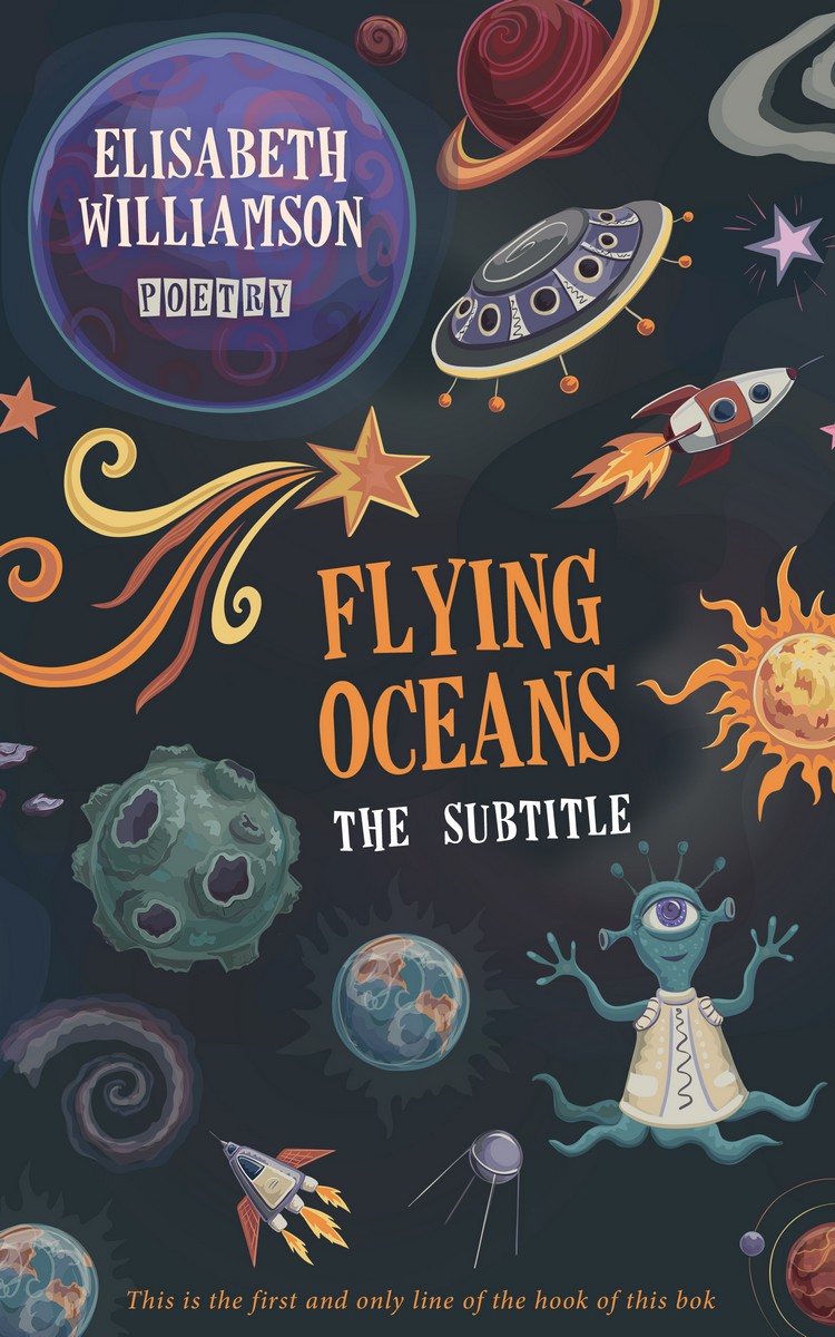 2D view of Outer Space #774 - Premade Science Fiction Book Cover