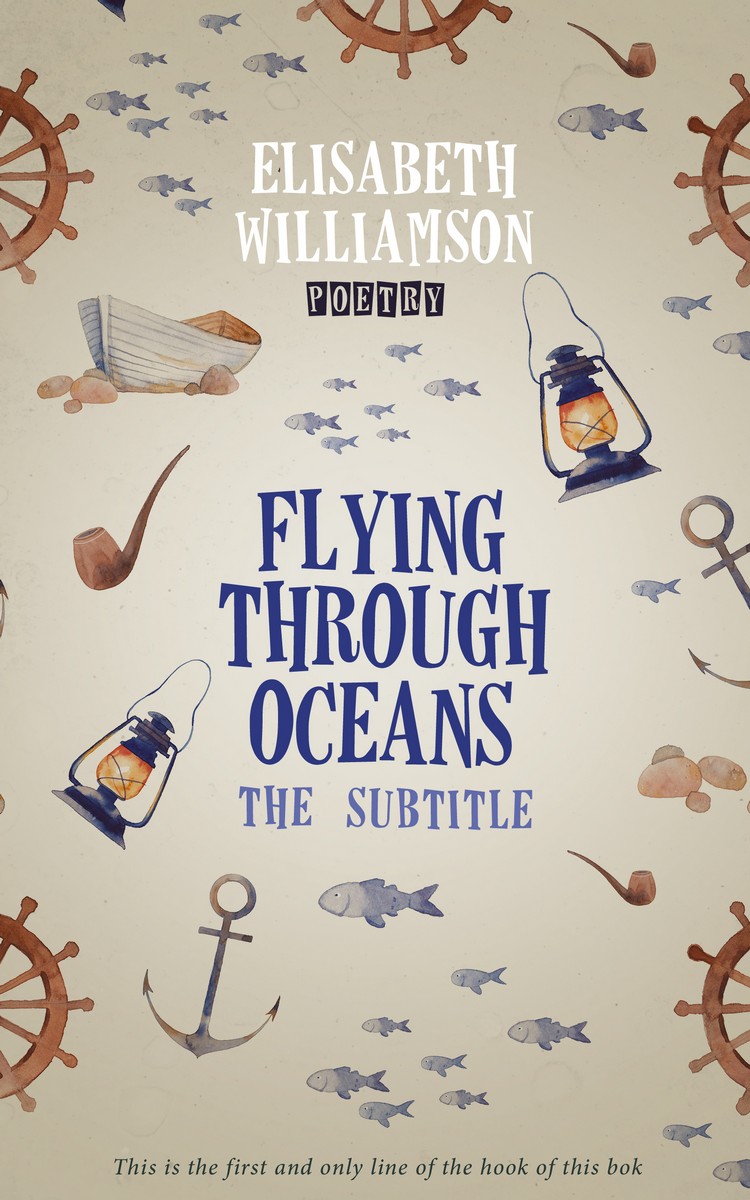 2D view of Premade Travel Book Cover - Sisal