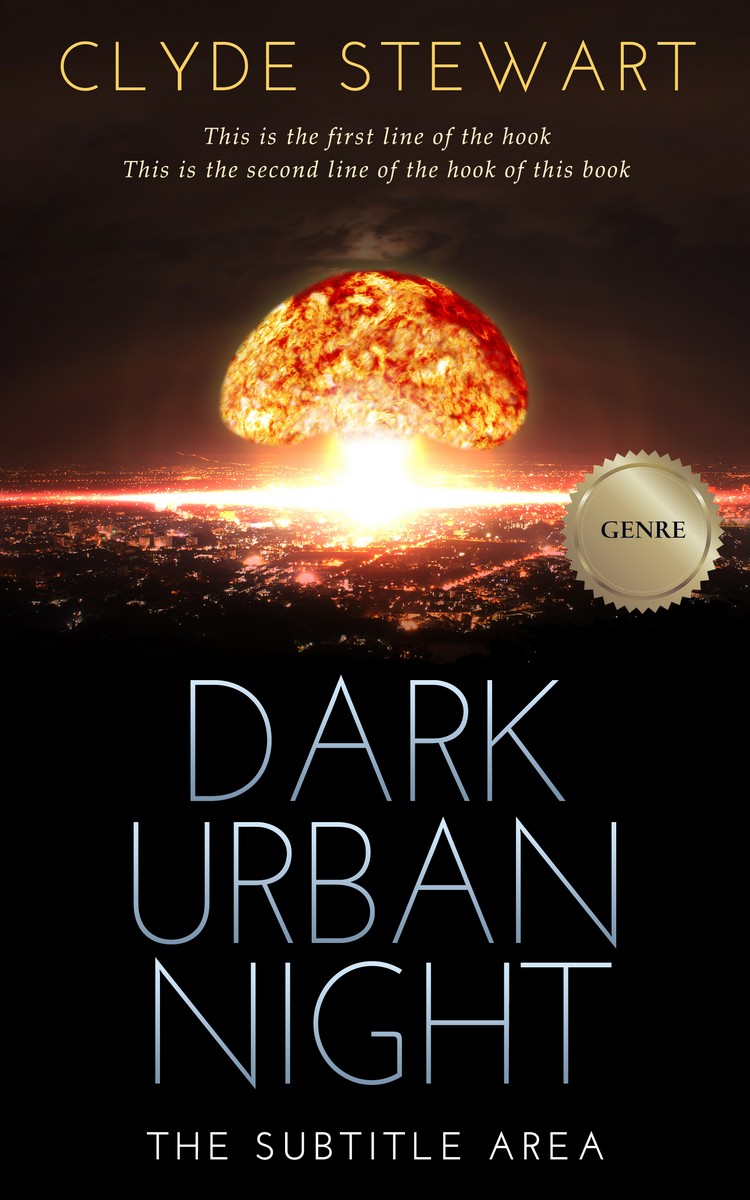 2D view of Whiskey #784 - Premade Apocalyptica Book Cover