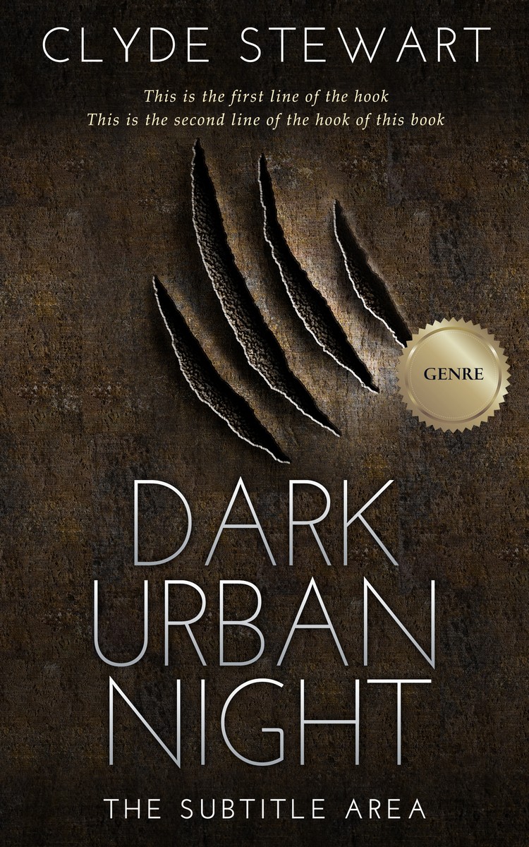 2D view of Premade Mystery & Thriller & Suspense Book Cover - Zeus