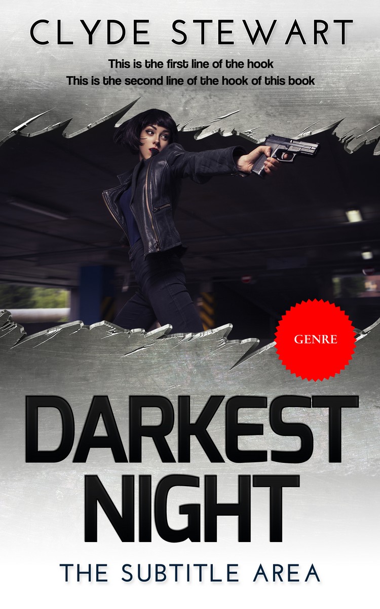 2D view of Wafer #788 - Premade Mystery & Thriller & Suspense Book Cover