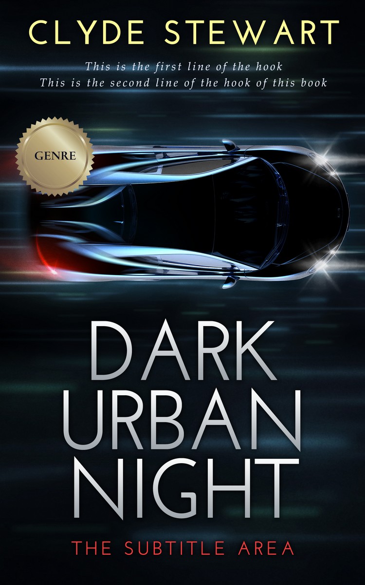 2D view of Bunker #795 - Premade Action & Adventure Book Cover