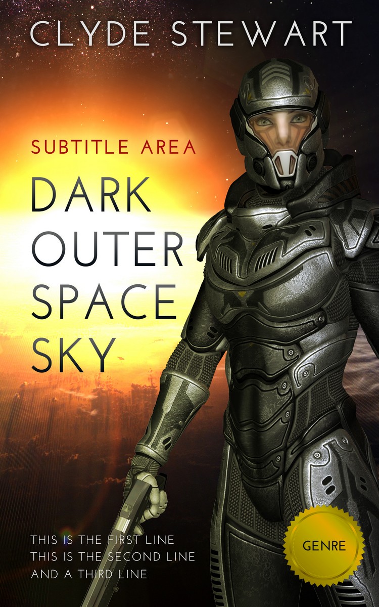 2D view of Rob Roy #797 - Premade Science Fiction Book Cover