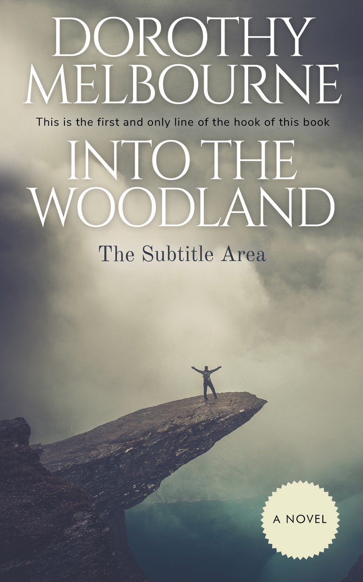 2D view of Natural Gray #803 - Premade Literary Fiction Book Cover