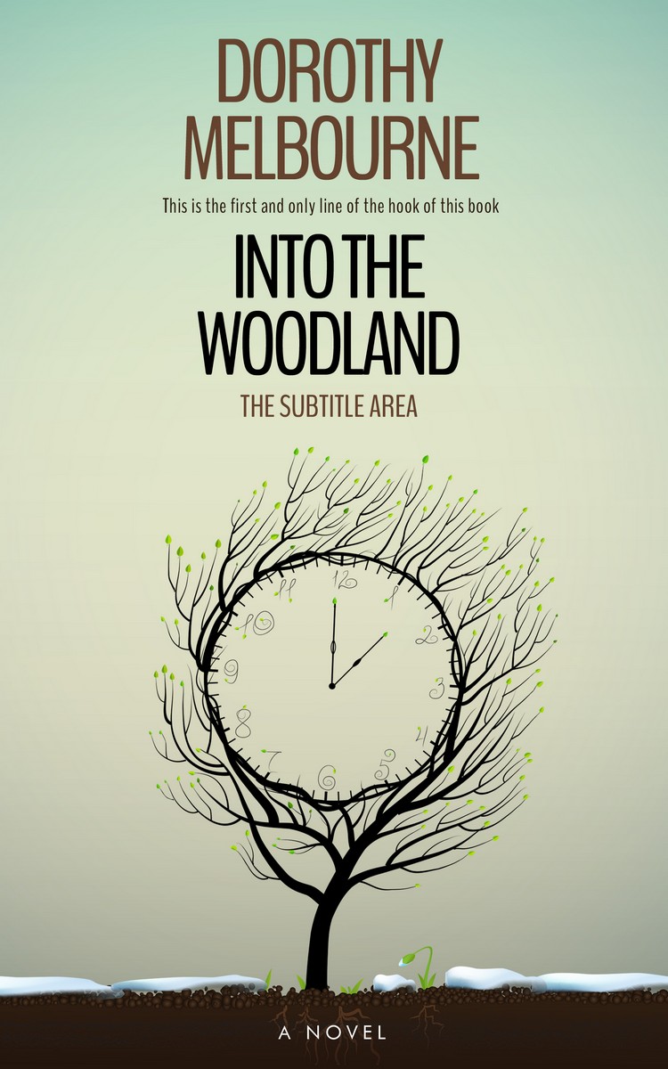 2D view of Pale Leaf #812 - Premade Fantasy Book Cover