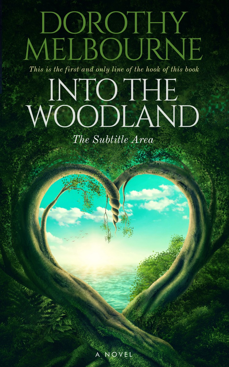 2D view of Premade Romance Book Cover - Bush