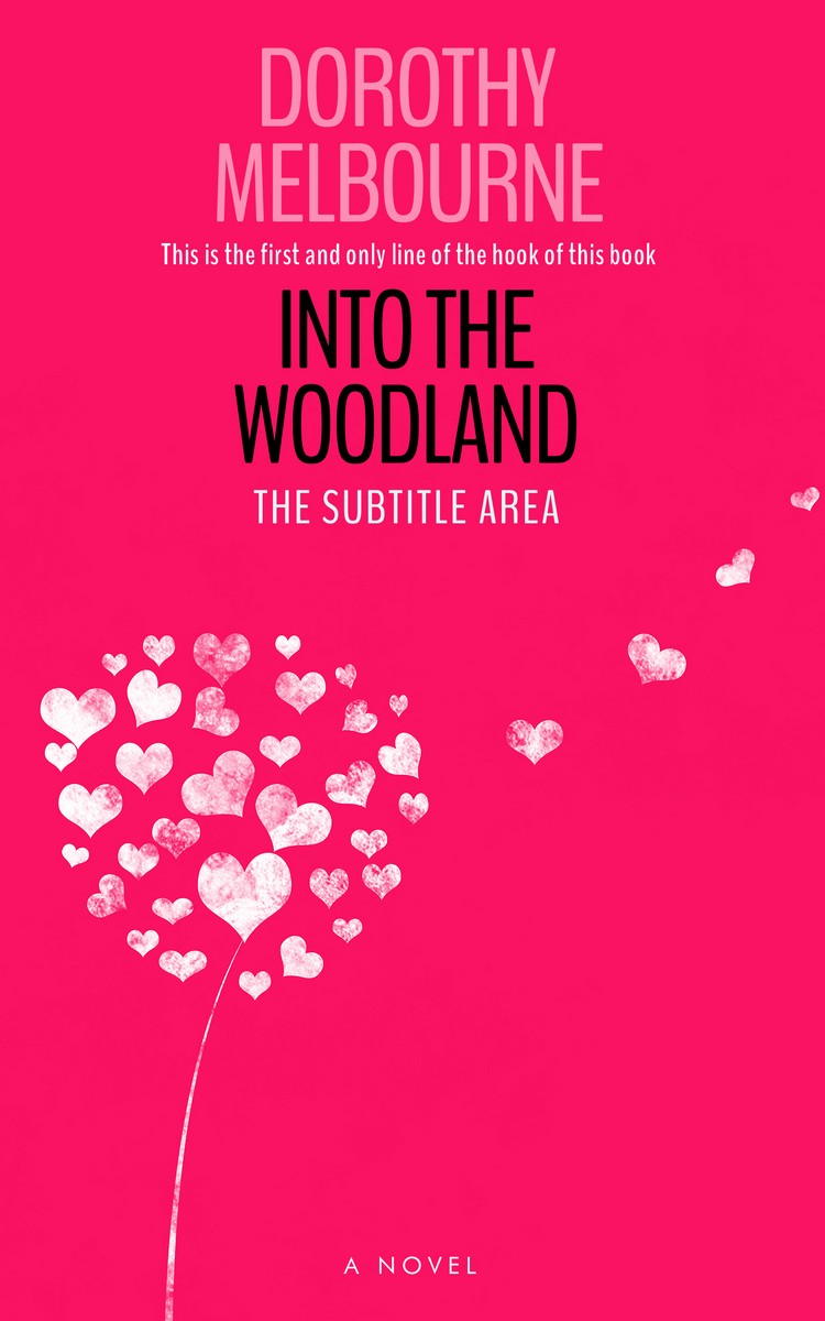 2D view of Premade Romance Book Cover - Rose