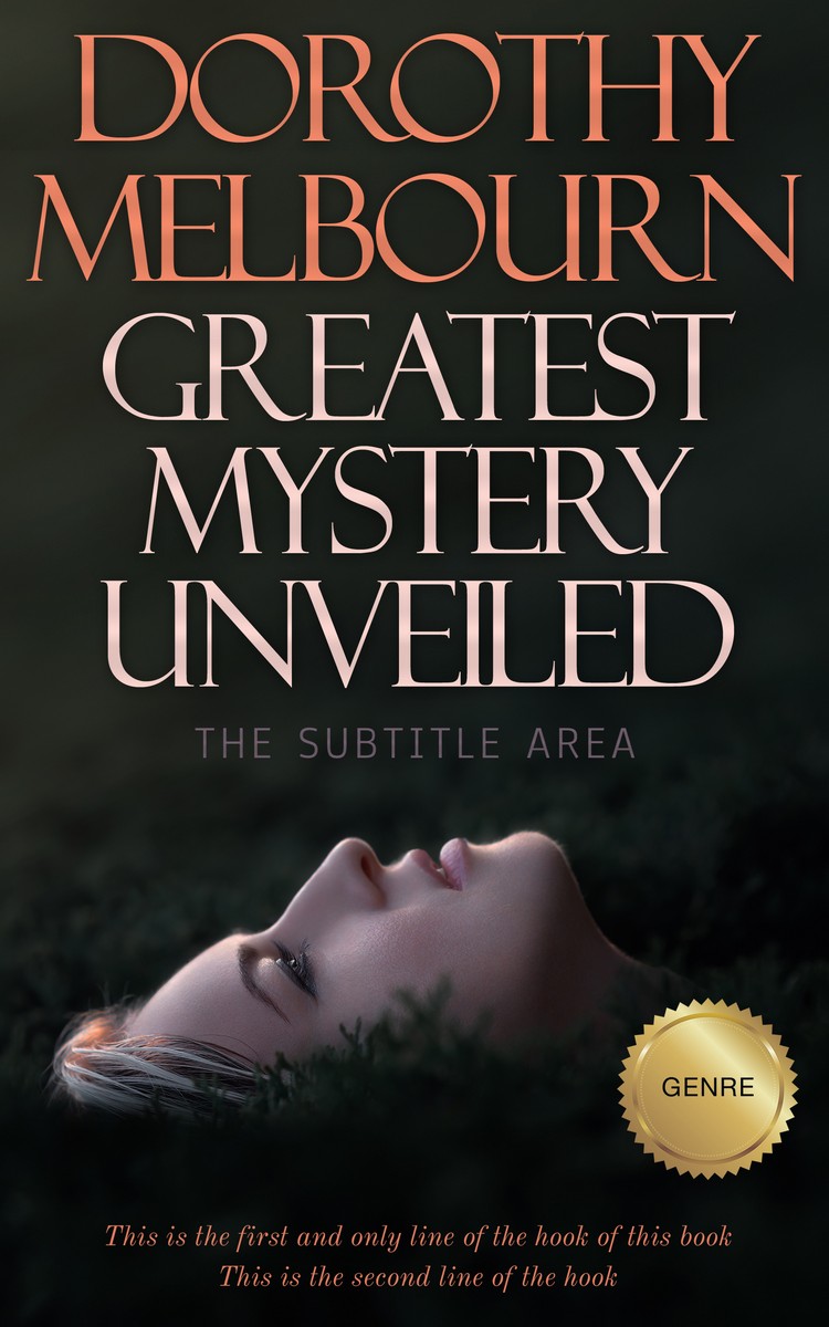 2D view of Premade Romance Book Cover - Heavy Metal