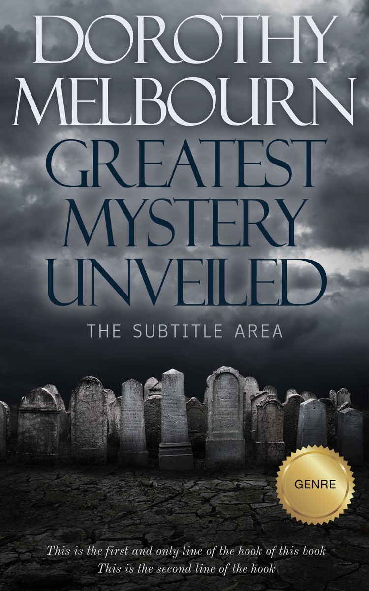 2D view of Mako #836 - Premade Horror Book Cover