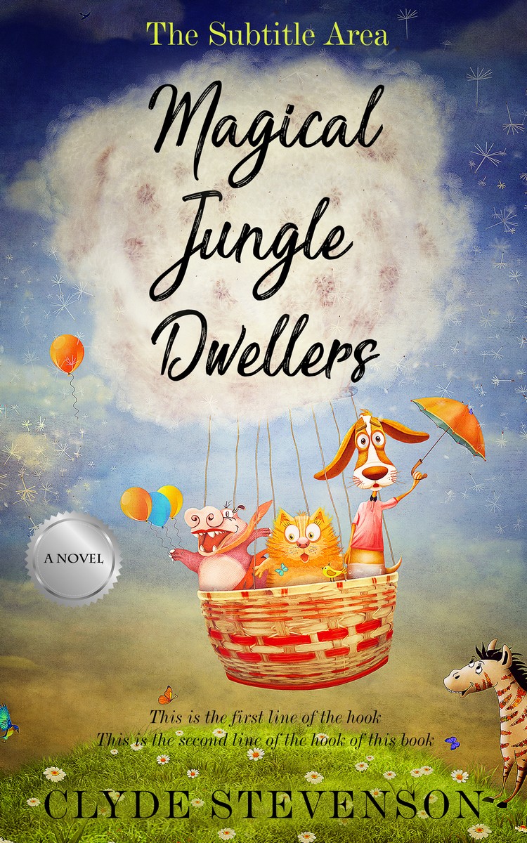 2D view of Ash #857 - Premade Fantasy Book Cover