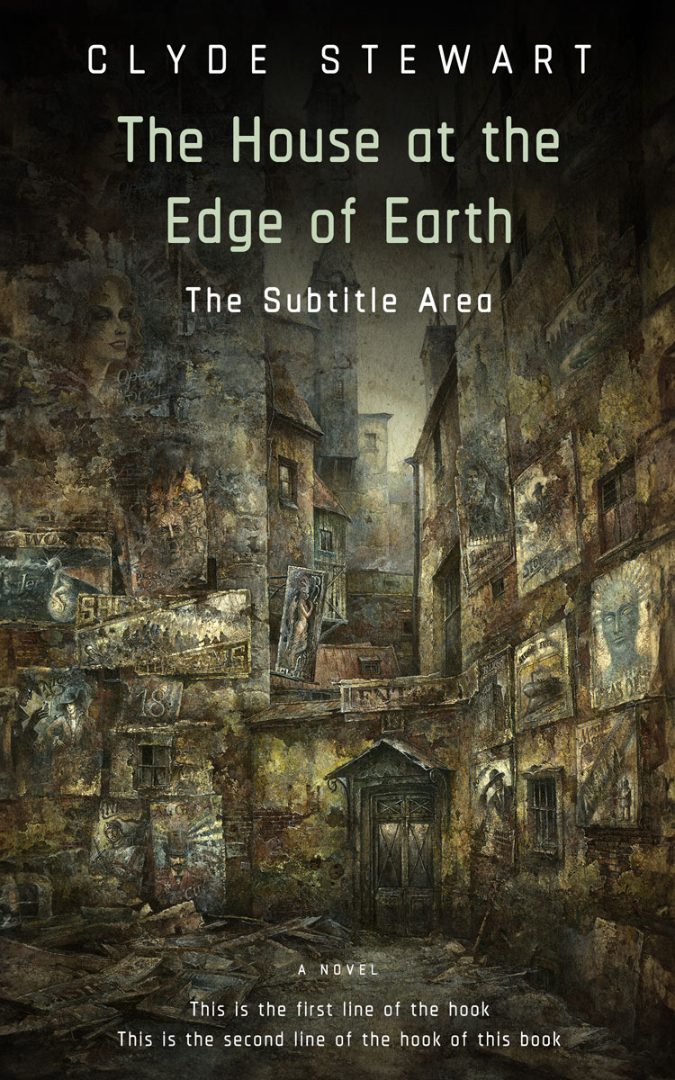 2D view of Birch #918 - Premade Fantasy Book Cover