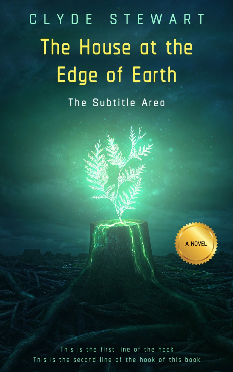 2D view of Firefly #922 - Premade Fantasy Book Cover