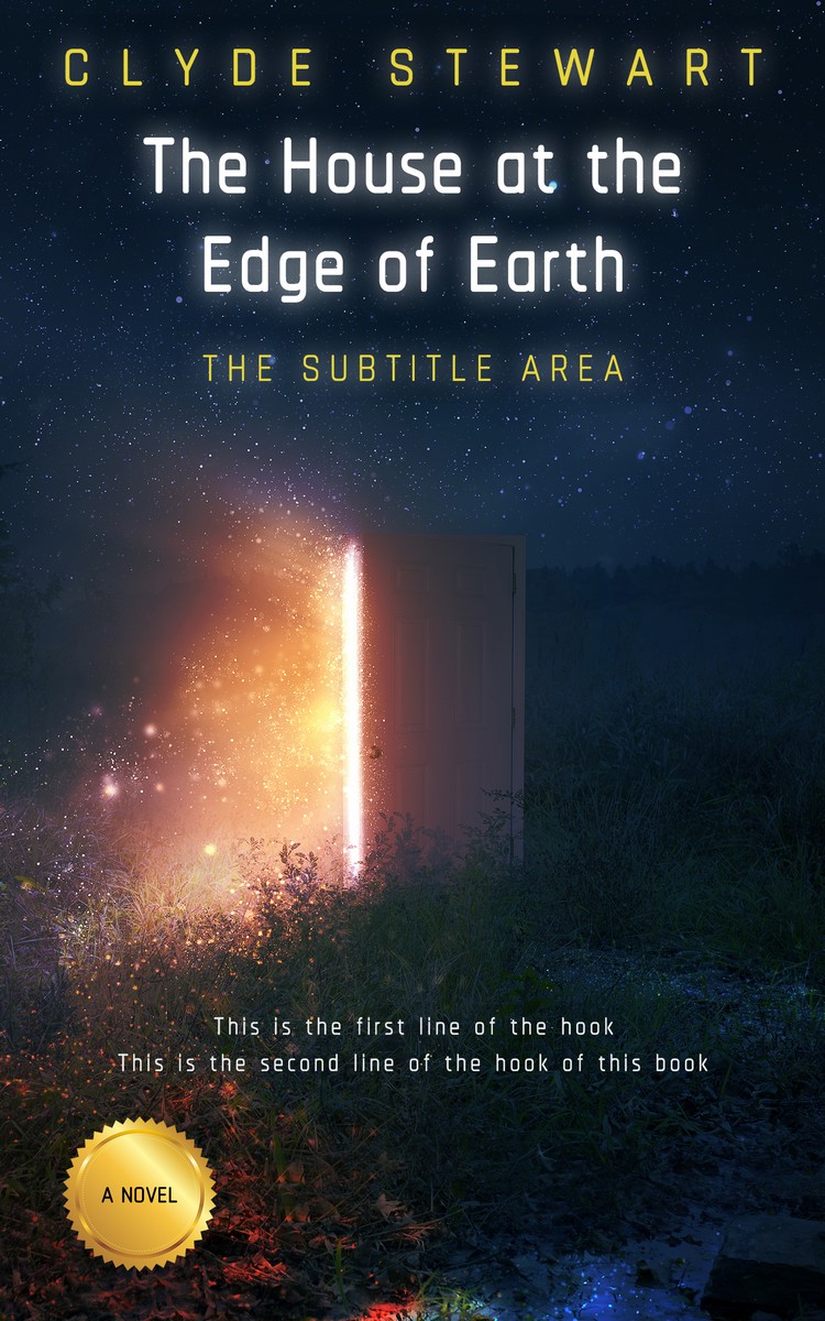 2D view of Premade Fantasy Book Cover - Mirage