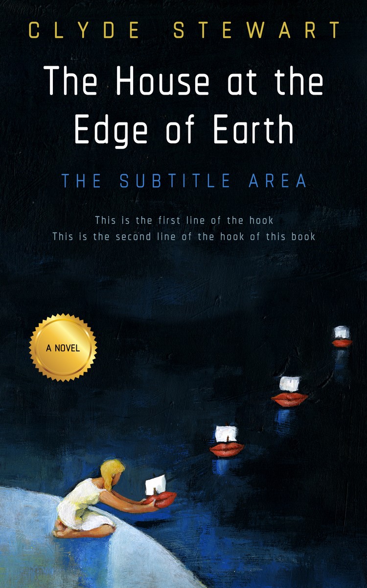 2D view of Premade Fantasy Book Cover - Firefly