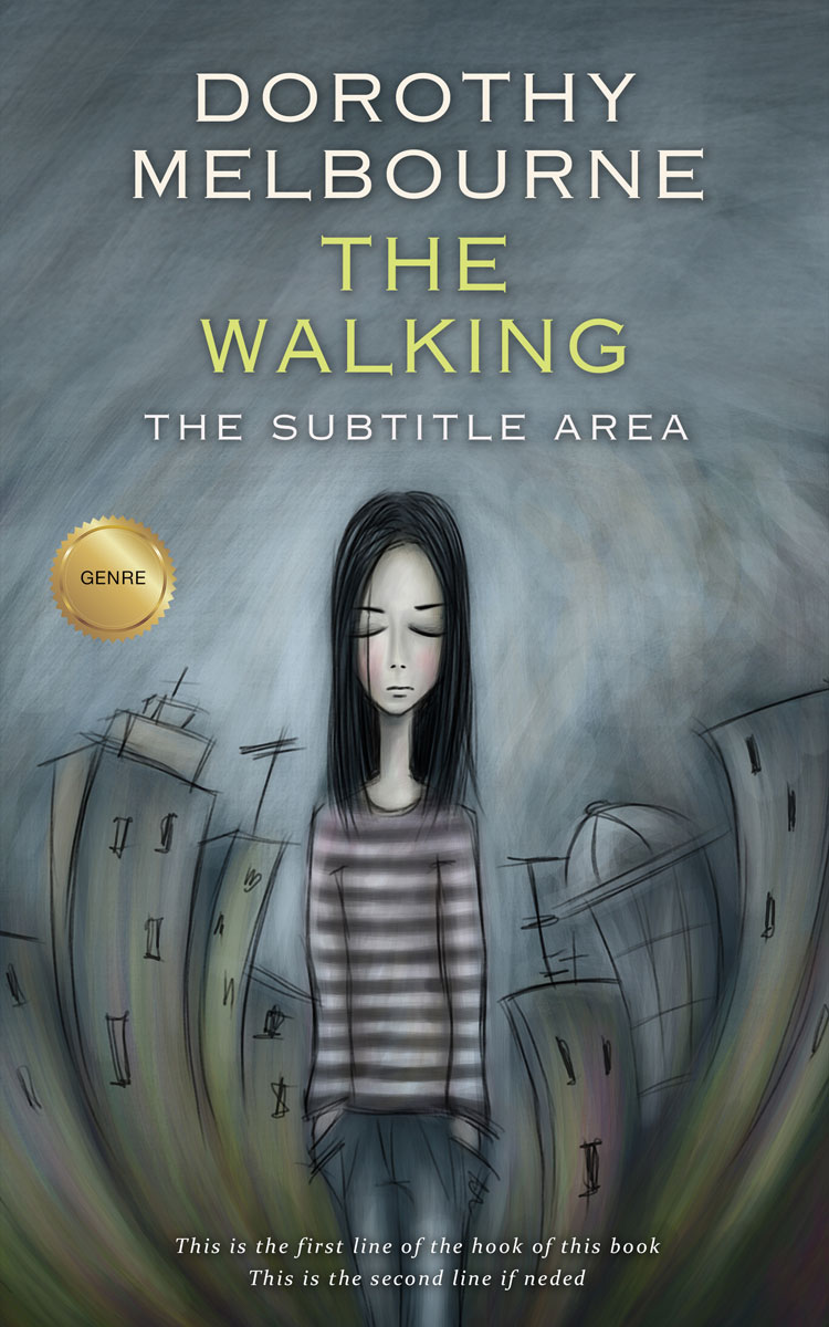 2D view of Nevada #0963 - Premade Teen & Young Adult Book Cover | BookCoverZone