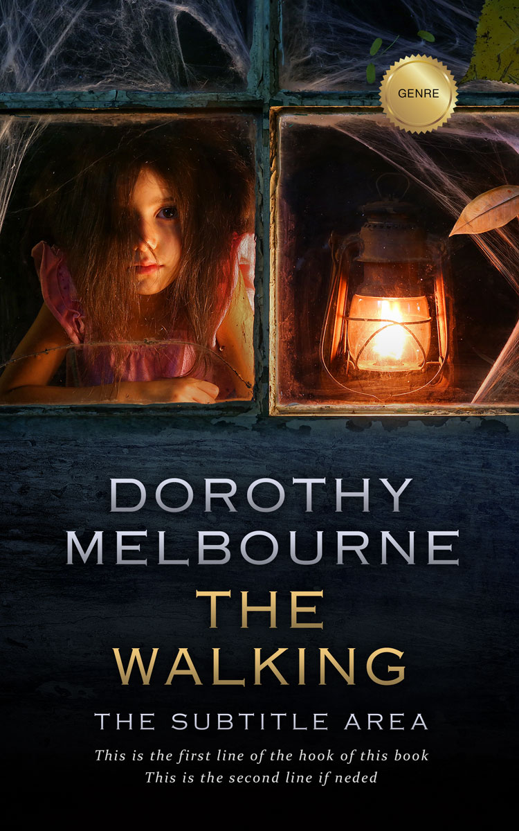 2D view of Woodsmoke #970 - Premade Mystery & Thriller & Suspense Book Cover