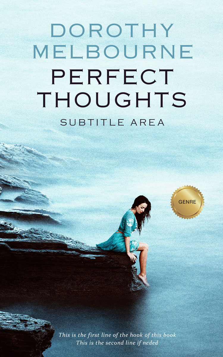 2D view of Shark #0974 - Premade Romance Book Cover | BookCoverZone