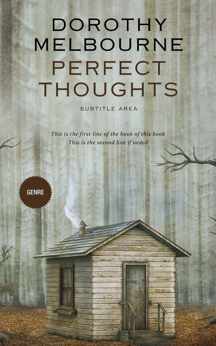 2D view of Bud #986 - Premade Fantasy Book Cover