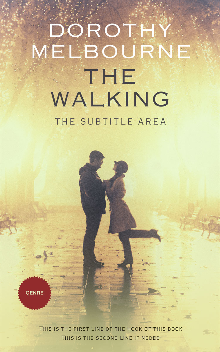 2D view of Winter Hazel #1003 - Premade Romance Book Cover