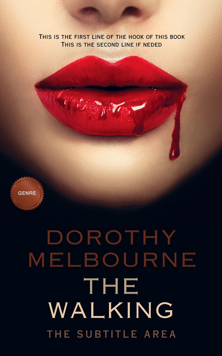 2D view of Tumbleweed #1007 - Premade Horror Book Cover