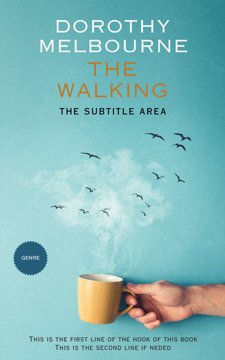 2D view of Half Baked #1016 - Premade Business Book Cover