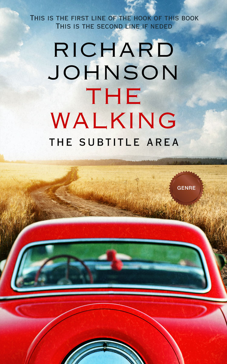 2D view of Pumice #1020 - Premade Travel Book Cover | BookCoverZone