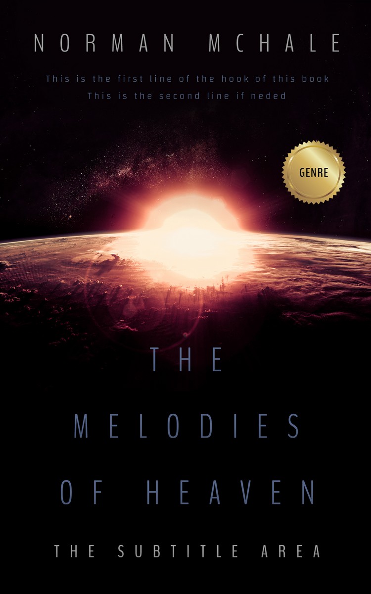 2D view of Asphalt #1028 - Premade Apocalyptica Book Cover