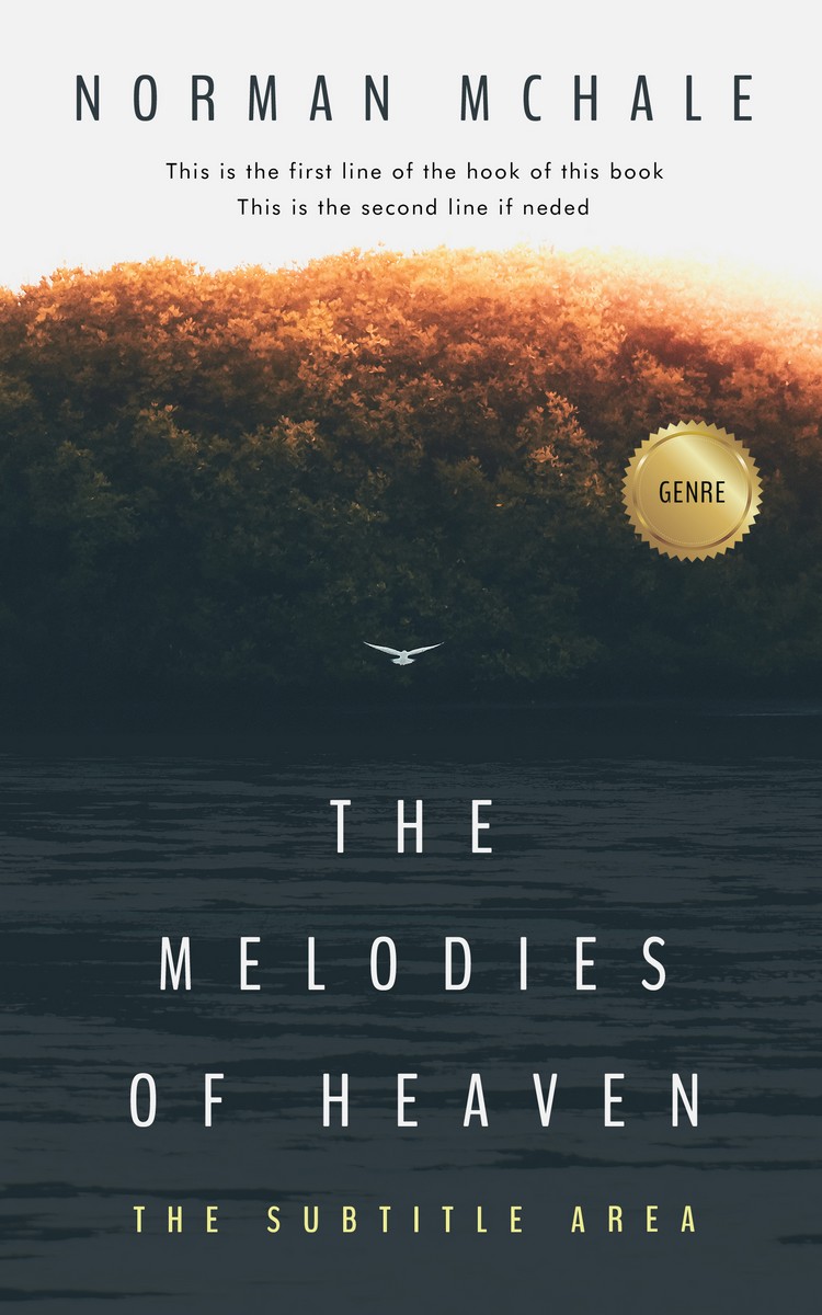 2D view of Stark White #1055 - Premade Mystery & Thriller & Suspense Book Cover