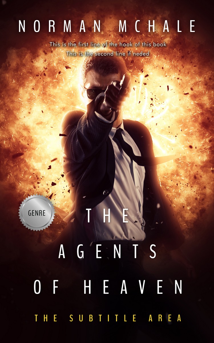 2D view of Harvest Gold #1066 - Premade Mystery & Thriller & Suspense Book Cover