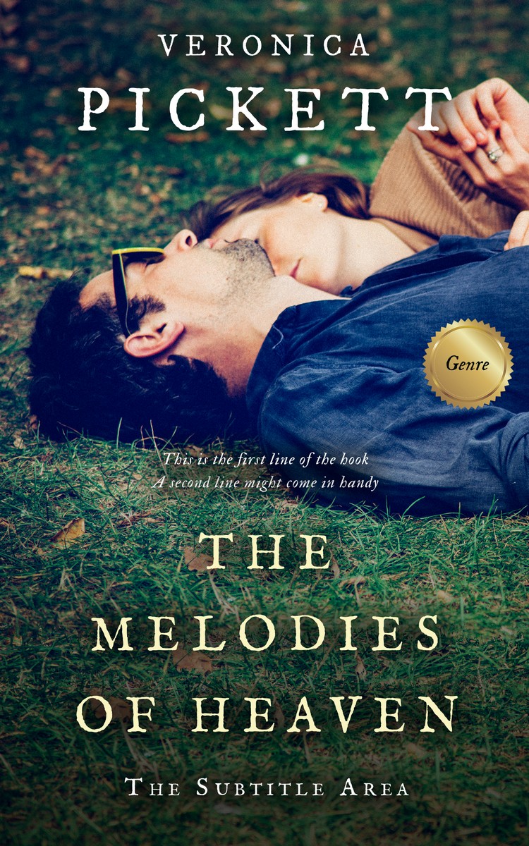 2D view of Te Papa Green #1072 - Premade Romance Book Cover