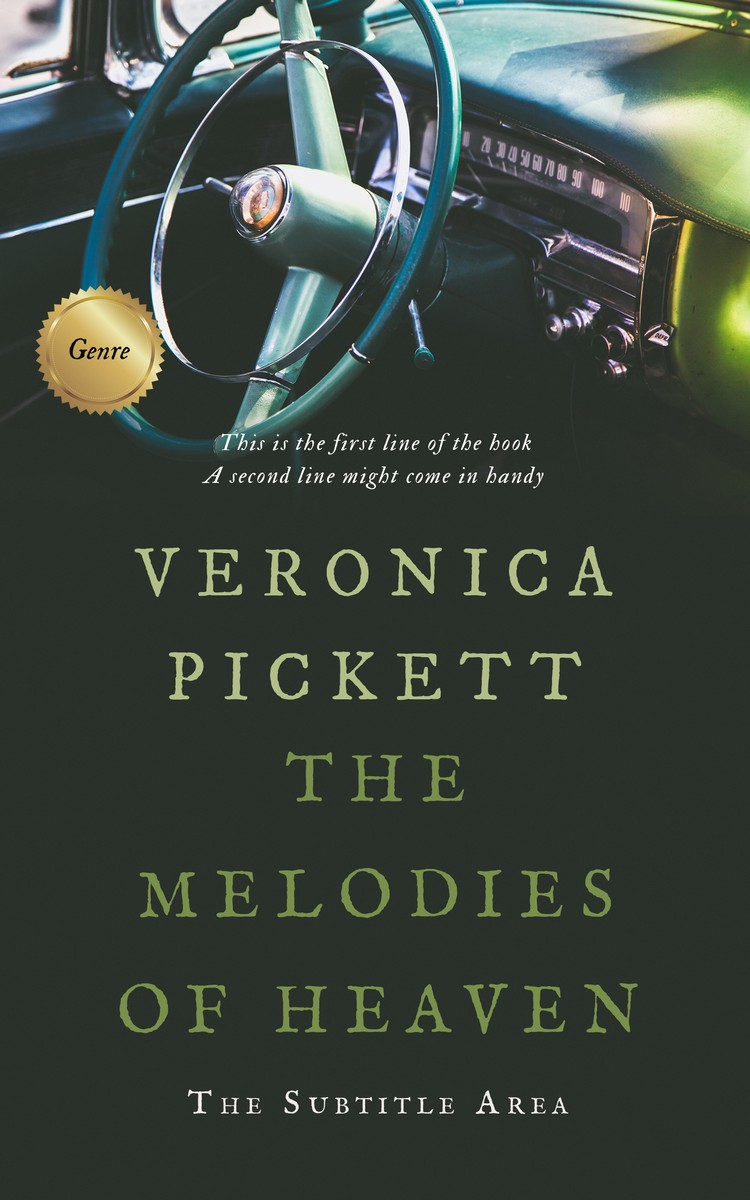 2D view of Heavy Metal #1074 - Premade Historical Book Cover