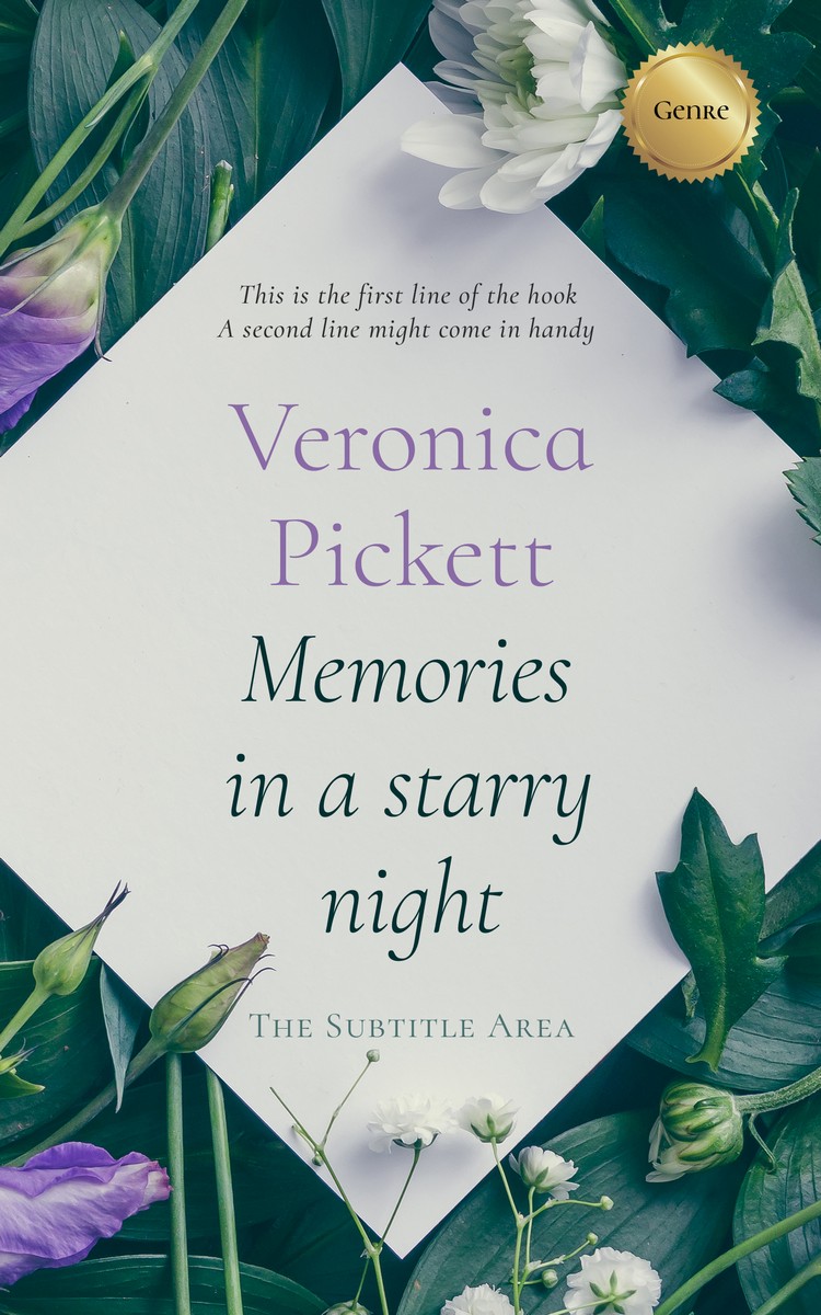 2D view of Nile Blue #1135 - Premade Abstract Book Cover