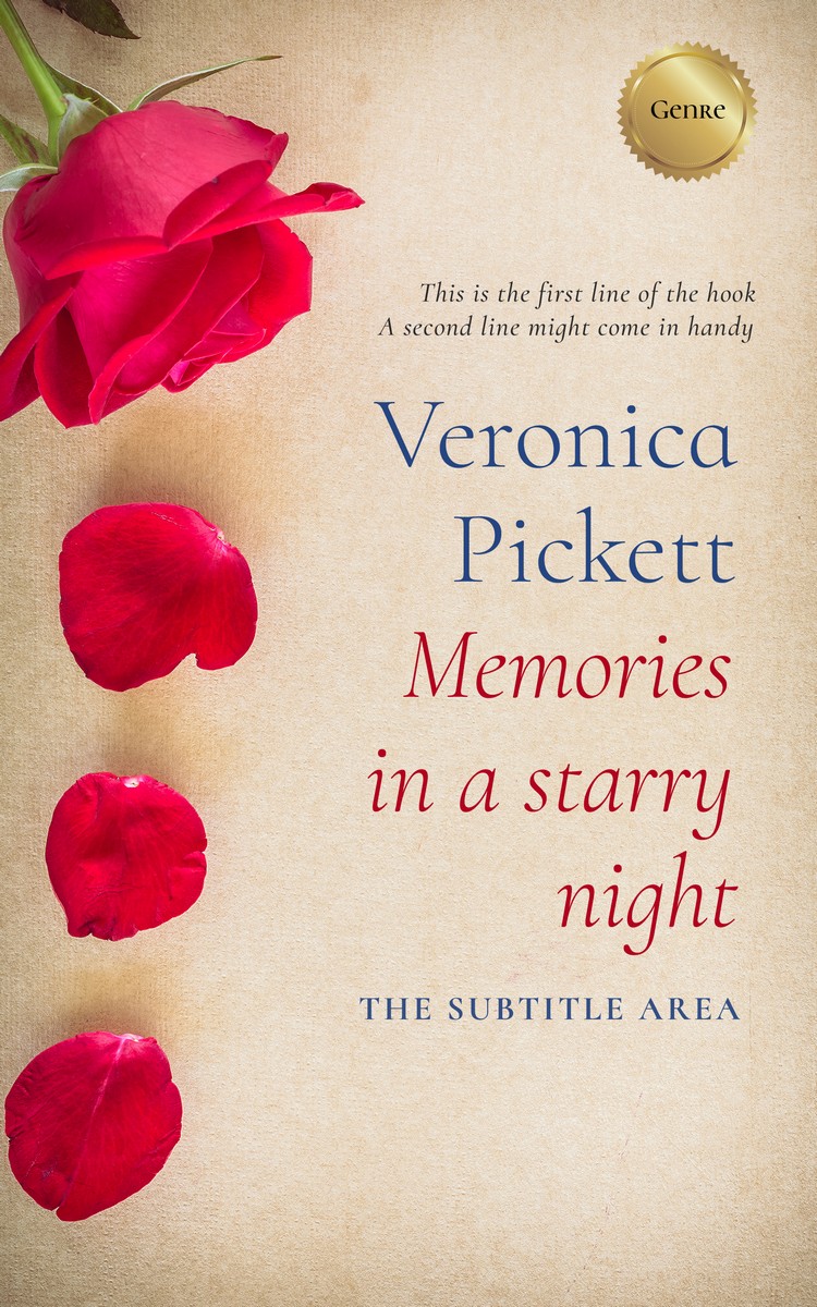 2D view of Stark White #1136 - Premade Romance Book Cover