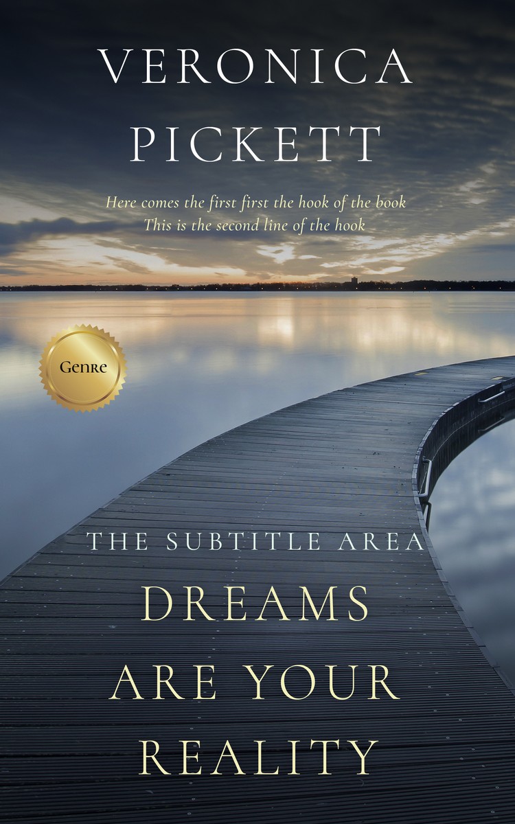 2D view of Premade Literary Fiction Book Cover - Tuna