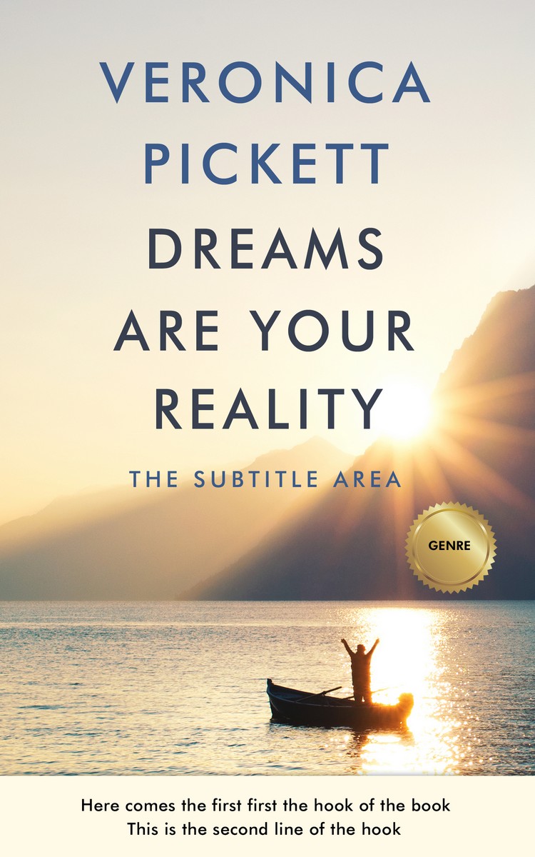 2D view of Premade Health & Mind & Body Book Cover - Parchment