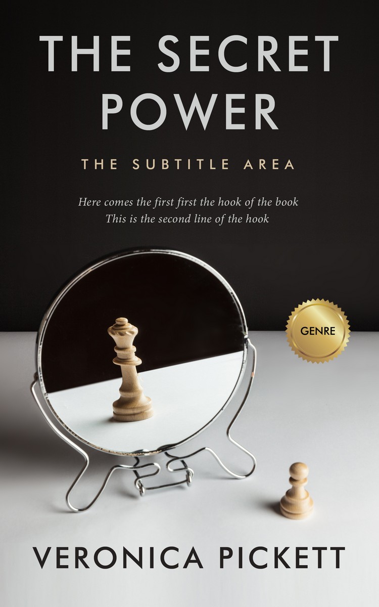 2D view of Cocoa Brown #1164 - Premade Self-Improvement & Self-Help Book Cover