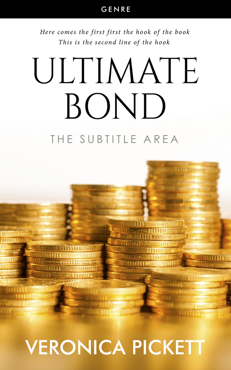 2D view of Premade Business Book Cover - Marigold