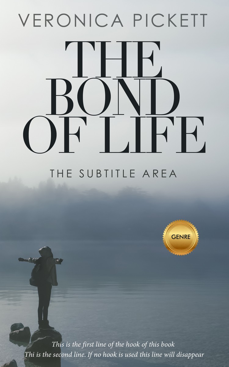 2D view of Premade Self-Improvement & Self-Help Book Cover - Tiara