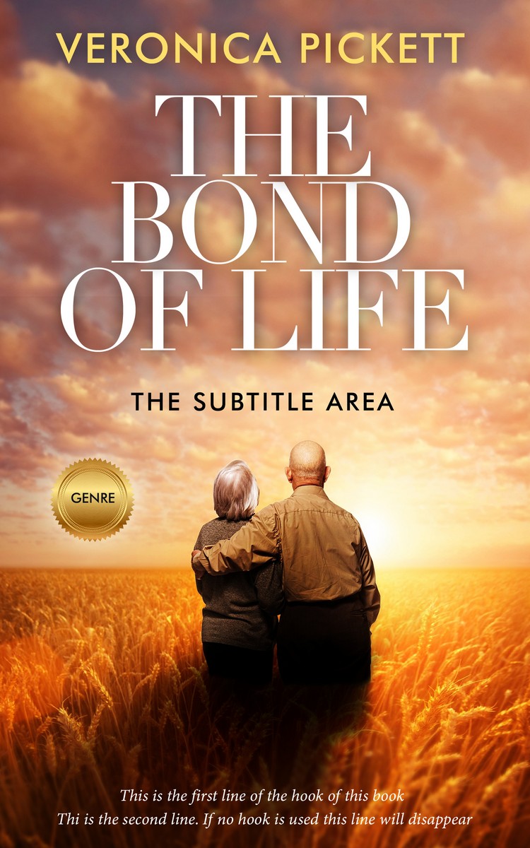 2D view of Premade Romance Book Cover - Twine