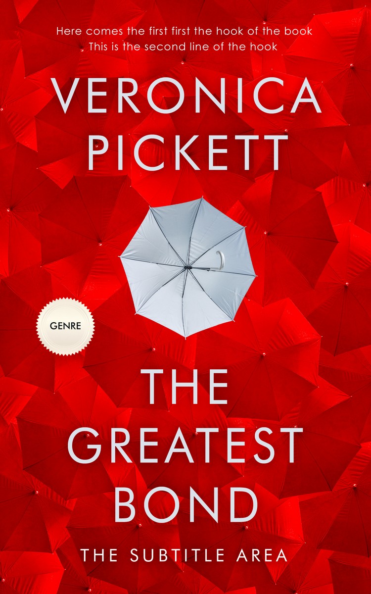 2D view of Premade Self-Improvement & Self-Help Book Cover - Guardsman Red