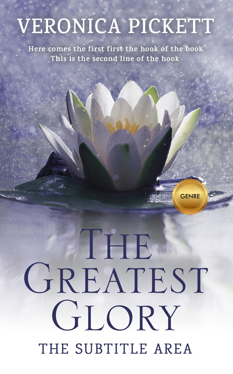 2D view of Premade Self-Improvement & Self-Help Book Cover - Manatee