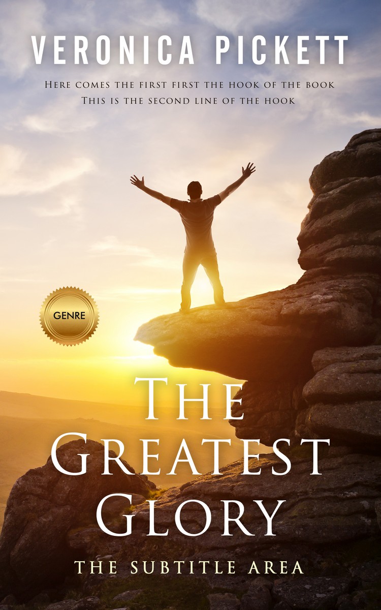 2D view of Premade Health & Mind & Body Book Cover - Sambuca