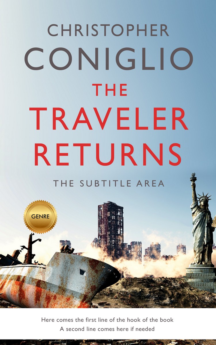 2D view of Heather #1261 - Premade Apocalyptica Book Cover