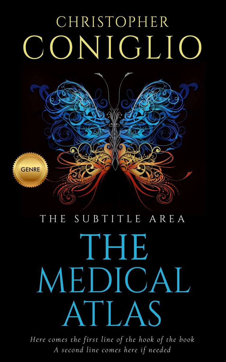 2D view of Premade Self-Improvement & Self-Help Book Cover - Woodsmoke