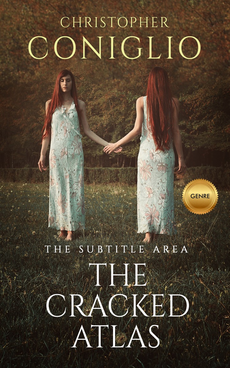 2D view of English Walnut #1273 - Premade Horror Book Cover