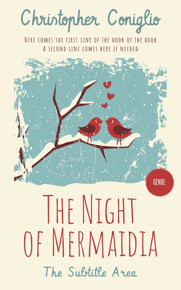 2D view of Linen #1278 - Premade Romance Book Cover