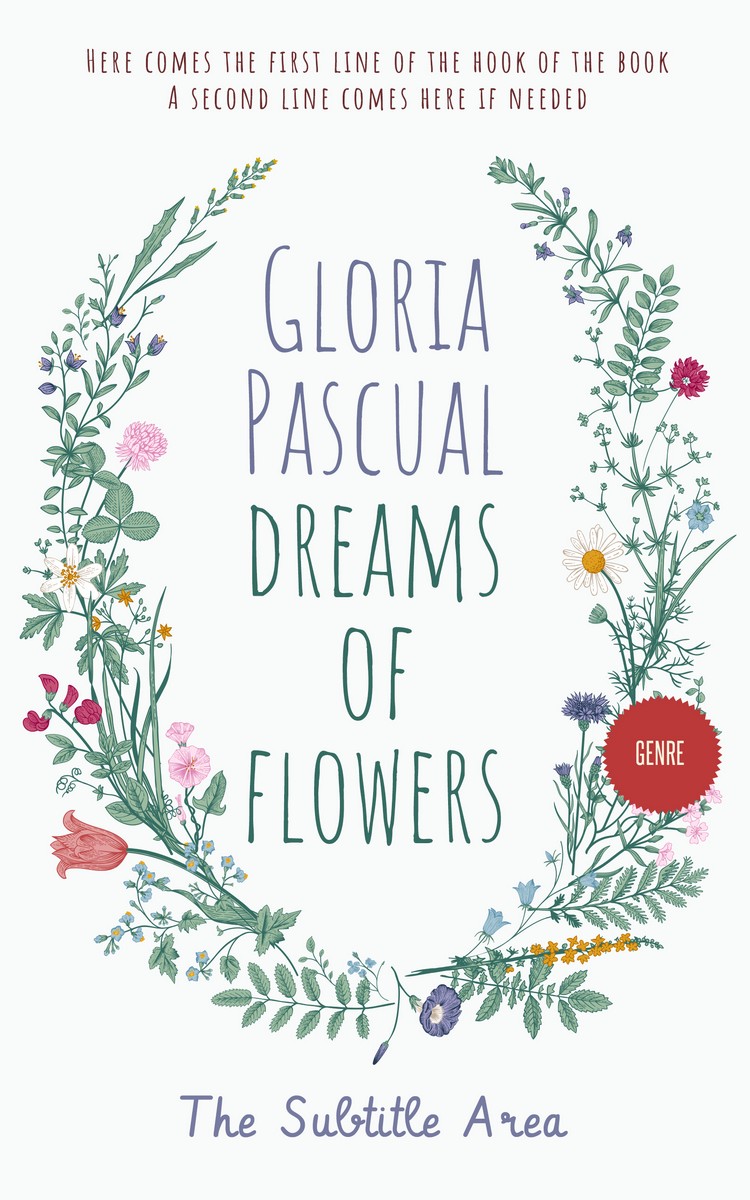 2D view of Black Haze #1279 - Premade Romance Book Cover