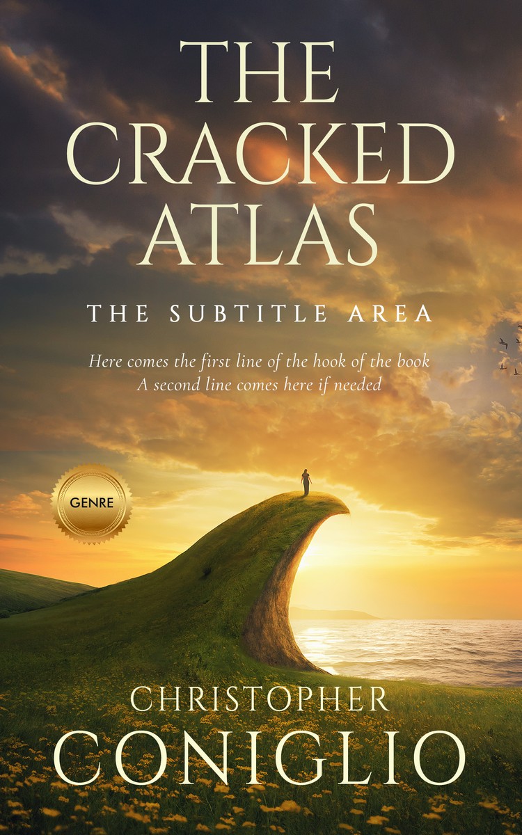 2D view of Mondo #1286 - Premade Fantasy Book Cover