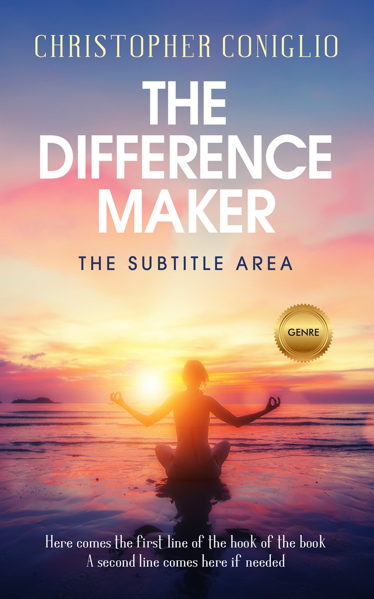 2D view of Quicksand #1297 - Premade Health & Mind & Body Book Cover